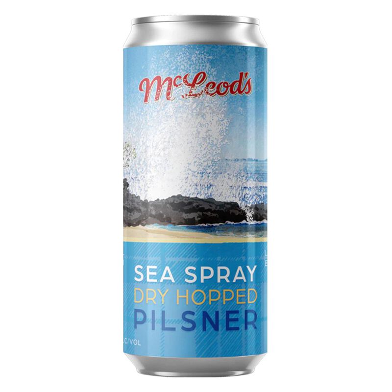 McLeod's Sea Spray Dry Hopped Pilsner 5.2% 440ml image number 0
